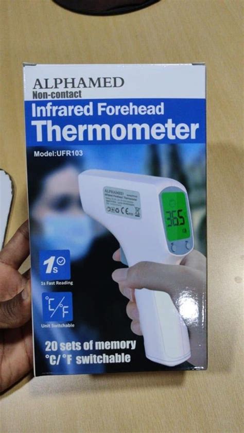 Alphamed Infrared Forehead Thermometer Ufr103 At Rs 3600 In Ambarnath