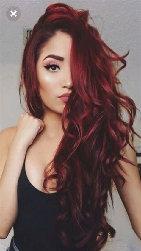 Gorgeous Red Long Hair ♥️ εїз ღ ¸¸•¨•ƸӜƷ ¸¸¸• Beautifulredhair Red Hair Color De