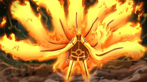Uzumaki Naruto Nine Tails Chakra Mode Naruto 1080p Naruto Hokage