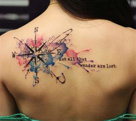 Beautiful Compass Tattoo Design Vitalcute