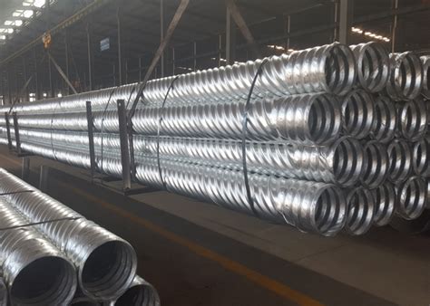 Helical Corrugated Steel Pipe Manufacturer