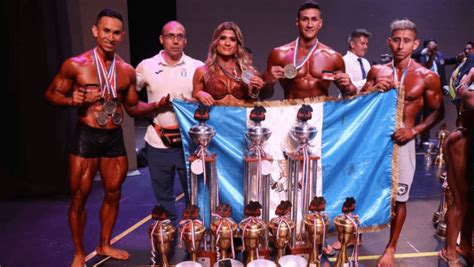 Guatemala Arrasó Con 7 Oros En El Campeonato Ifbb Míster And Miss