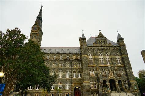 Campus Building On The Georgetown University Stock Photo Image Of