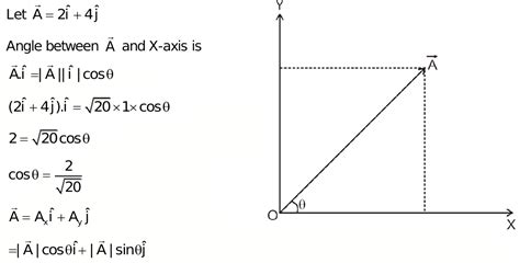 to find angle between a vector and x axis