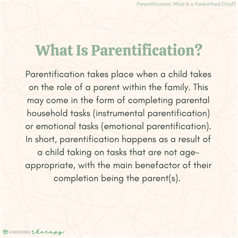What Is Parentification Definition Causes And Effects