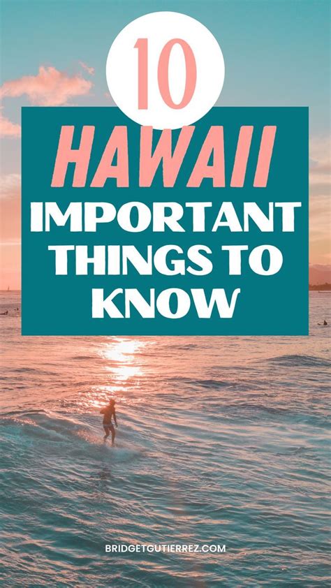 Hawaii Travel Tips 10 Important Things You Need To Know Before