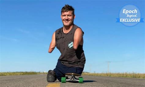 Man With No Arms And Legs Completes 10 Marathons Shares Indestructible