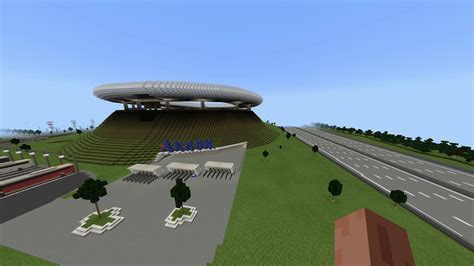 Minecraft Xbox One World Showcase Stadium Tour Youtube