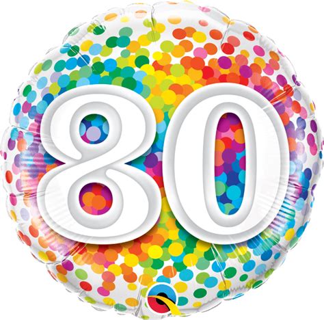 80th Birthday Png File Png Mart
