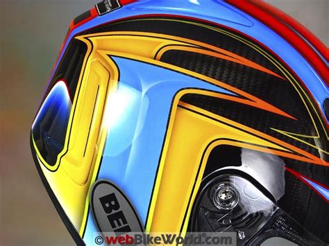 Motorcyclists likes to change the appearance of the helmet to match their style and the colour of their motorcycle. Custom Painted Motorcycle Helmet - webBikeWorld