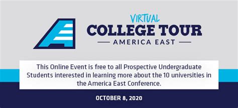 America East Virtual College Tour