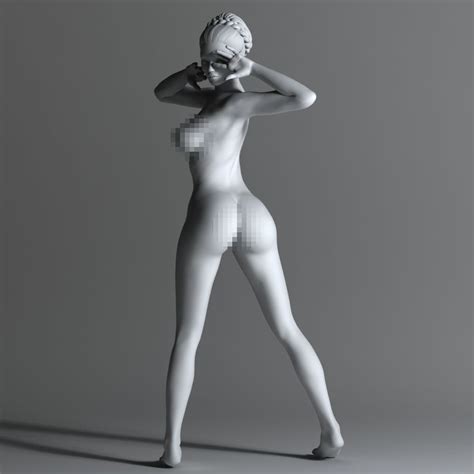 Nude Girl Model D Cgtrader My Xxx Hot Girl