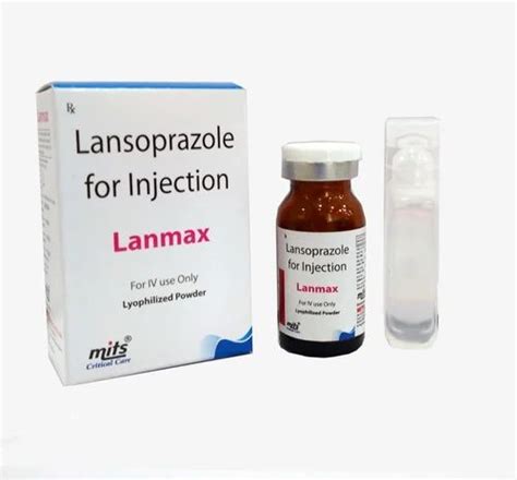 Lansoprazole 30mg Injection At Rs 175box Pharmaceutical Injections