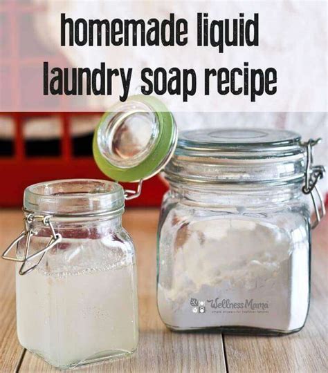 How To Make Laundry Soap Diy Liquid Or Powder Recipe Wellness Mama