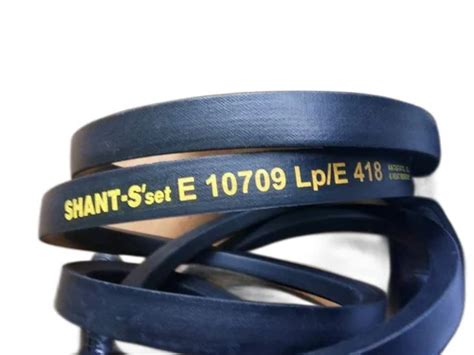 Black Industrial V Belts By Shant Transmissions Pvt Ltd From Patiala
