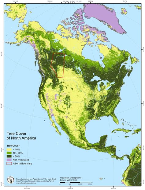 North Americas Natural Treasures Vivid Maps