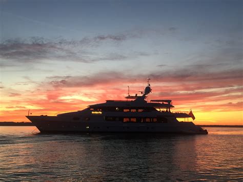 Sunset Cruise — Island Time Charters Hilton Head Island Private Boat