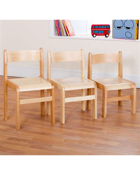 Tuf Class™ Childrens Wooden Chairs Pack Of Two