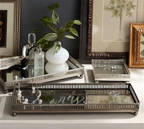 Buy decorative trays and get the best deals at the lowest prices on ebay! Mirrored Dresser-Top Trays | Pottery Barn