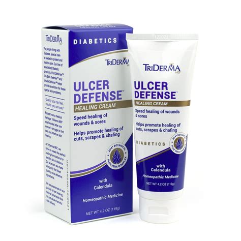 Triderma Md Diabetic Ulcer Defense Healing Cream 42 Oz