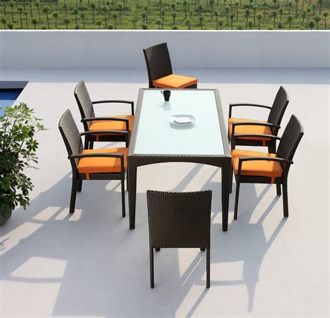 How to set the perfect outdoor table for summer parties. Mississippi Outdoor Dining Set | Las Vegas Furniture Store ...