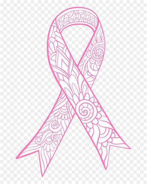 Breast Cancer Ribbon Png Transparent Png Vhv