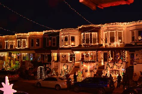 Miracle On 34th Street Light Display In Baltimore Maryland Kid