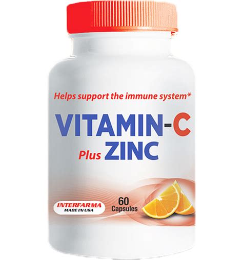 The vitamin c supplements for skin are obtained from suitable sources including plants and scientific synthesis. Vitamin C 500 mg plus Zinc capsules - Interfarma USA ...