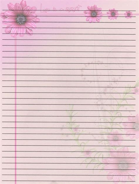 Cute Printable Notebook Paper