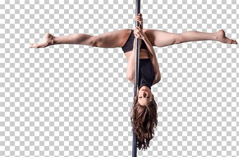 Pole Dance Physical Fitness Acrobatics Performance Art Png Clipart