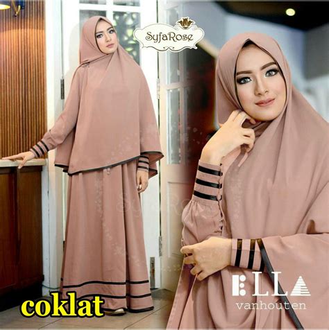 Keren Perpaduan Warna Jilbab Coklat