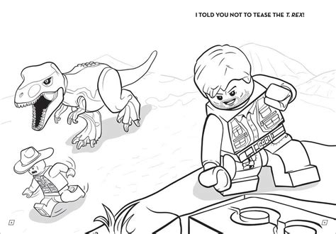 Lego Jurassic World Coloring Pages Coloring Pages