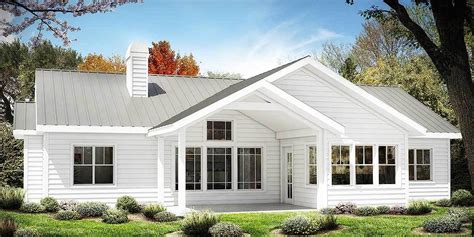 One Story Farmhouse Plan 25630ge Architectural Designs House Plans