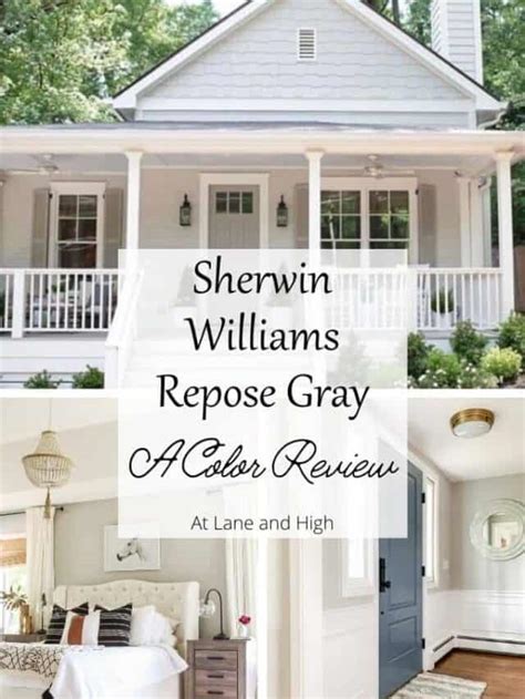 Repose Gray By Sherwin Williams At Lane And High