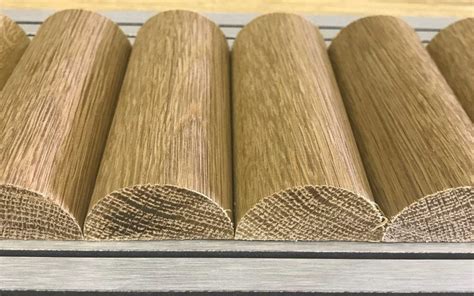 This wood is a mix of strength and beauty; Tambour Panels • Solid wood and veneers • Surfacing ...