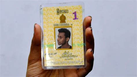 Sri Lankan National Identity Card Nic Photo London
