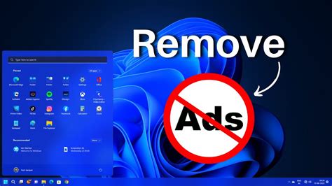 Remove All Ads From Windows 11 Right Now Youtube