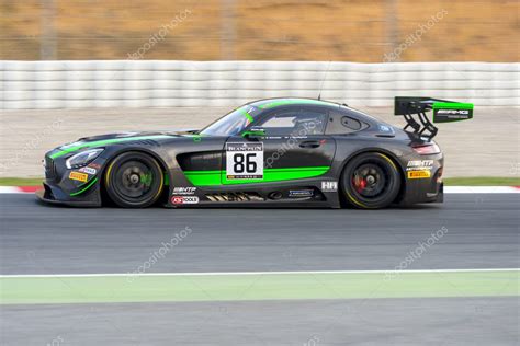 Mercedes Amg Gt3 Campeonato De Blancpain Gt Series — Foto Editorial De