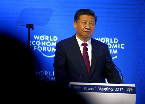 Chinese President Xi Attends The Wef Annual Meeting In Davos Intervention