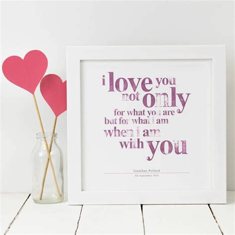 Ive Just Found Personalised Print I Love You A Gorgeous Personalised