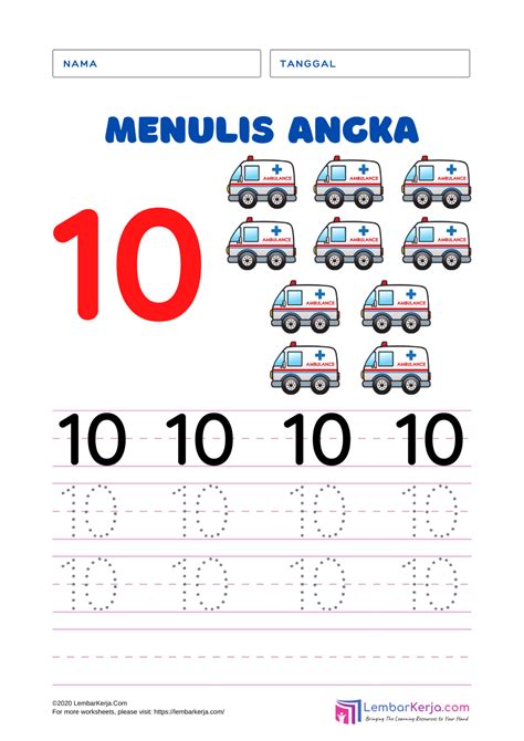 Lembar Kerja Menulis Angka 3 Lembar Belajar Lembar Belajar Lembar - Vrogue