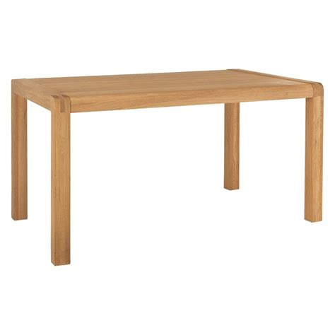 Table size (3) sits 6. RADIUS 6 seater solid oak dining table | Dining table, Oak ...