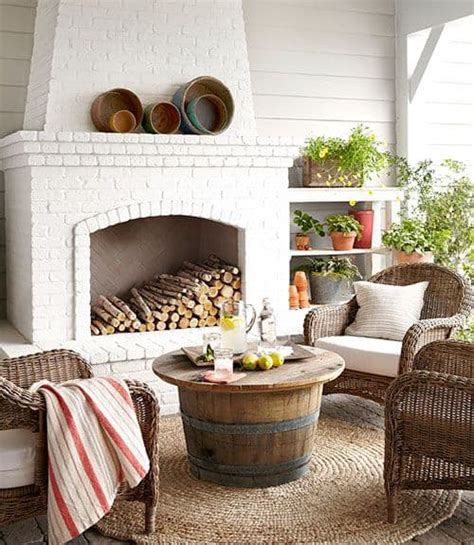 30 Stunning White Brick Fireplace Ideas Part 1 Brick Fireplace