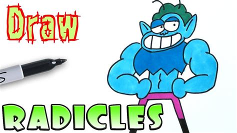 How To Draw Radicles Ok Ko Let S Be Heroes Youtube