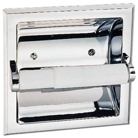 Design House Millbridge Recessed Toilet Paper Holder In Polished Chrome