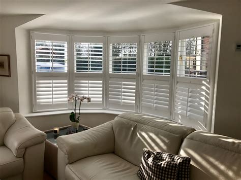 Bay Window Shutters Fitted In Lymington Shuttersouth