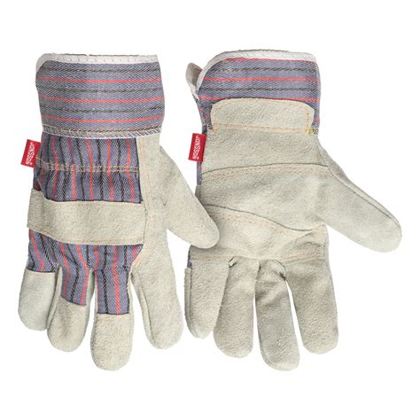 Jonsson Workwear Chrome Fabric Back Leather Gloves