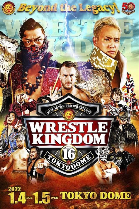 NJPW Wrestle Kingdom 16 Night 2 2022 Posters The Movie Database