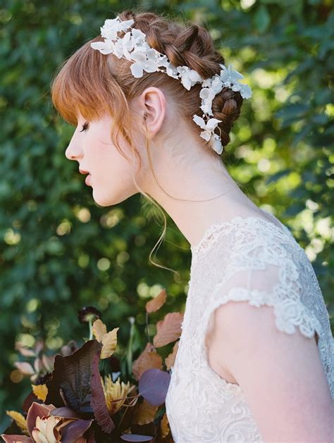 52 Chic And Pretty Wedding Hairstyles With Bangs Weddingomania