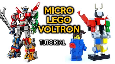 How To Build A Micro Lego Voltron With Articulation Youtube Micro